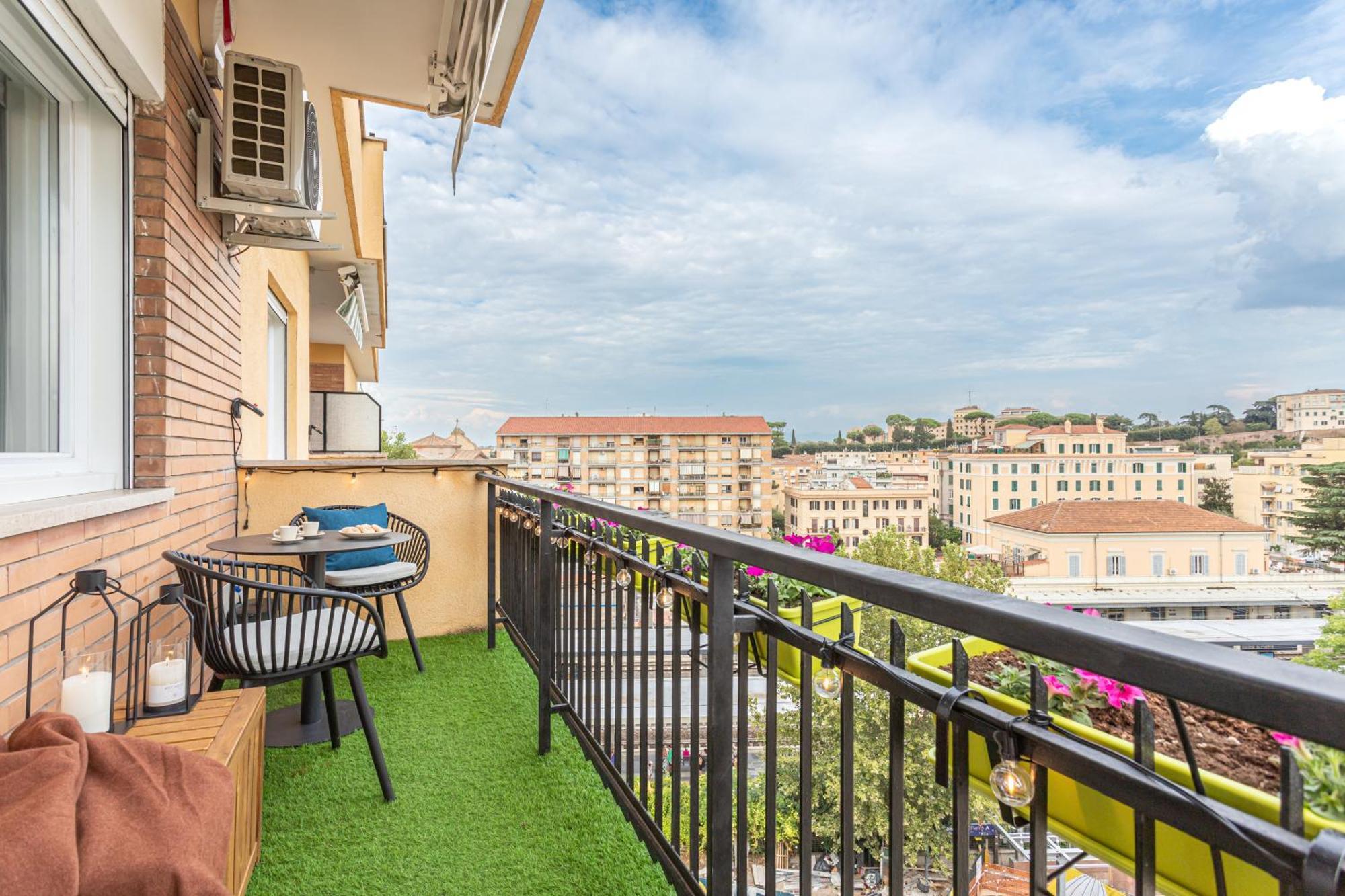 San Pietro Panoramic View Leilighet Roma Rom bilde